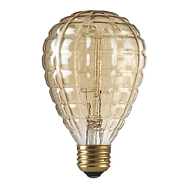 Granade 40-Watt Light Bulb in Amber. View a larger version of this product image.