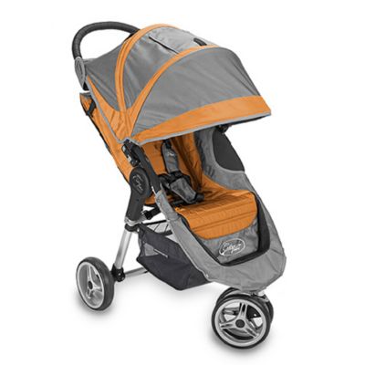 lightweight stroller orange