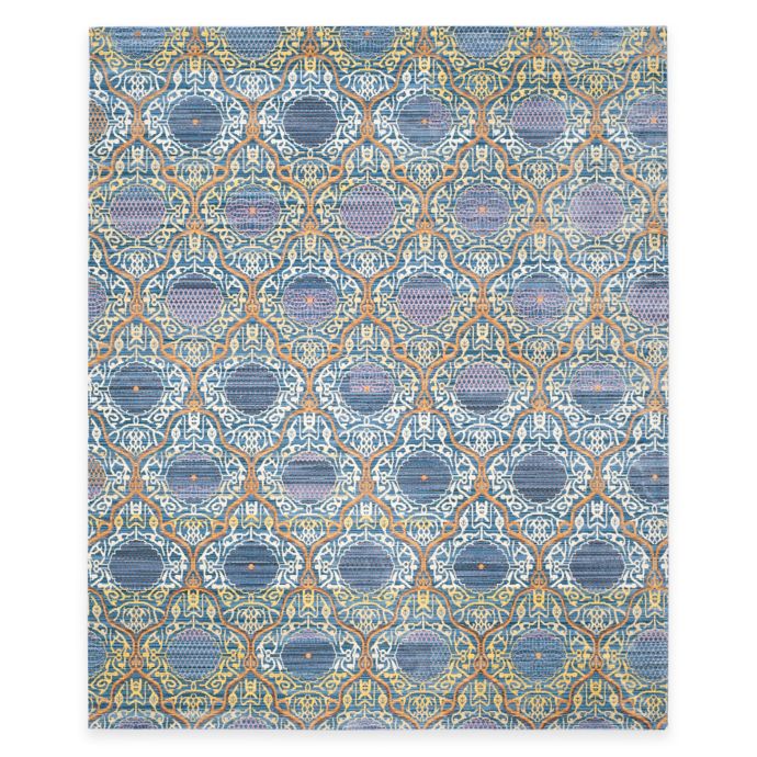 Safavieh Valencia Mirrors Rug in Lavender/Gold Bed Bath & Beyond