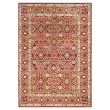 Safavieh Valencia Ogee Rug in Red. View a larger version of this product image.