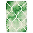 Alternate image 0 for Safavieh Dip Dye Lattice 2-Foot x 3-Foot Accent Rug in Green/Ivory