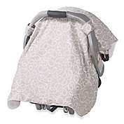 Jolly Jumper&reg; Infant Car Seat Veil in Swirl Grey