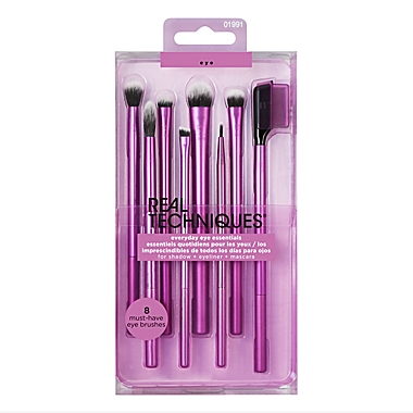 Real Techniques&reg; 8-Count Everyday Eye Essentials Brush Set. View a larger version of this product image.
