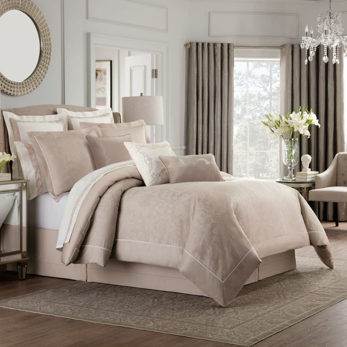 Valeron Ambroise Comforter Set in Blush | Bed Bath & Beyond