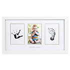 Alternate image 0 for Pearhead&reg; Babyprints 3-Opening 4-Inch x 6-Inch Picture Frame in White