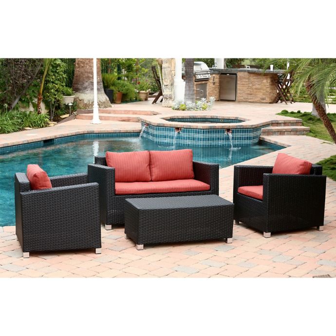 Abbyson Living® Hampton Patio Furniture Collection Bed Bath & Beyond