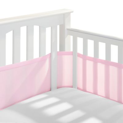 mini crib breathable bumper