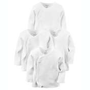 carter&#39;s&reg; 4-Pack Long Sleeve Kimono T-Shirts in White