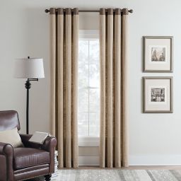Cambria® Malta Remix Grommet Top Window Curtain Panel (Single)