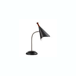 Adesso® Draper Gooseneck Desk Lamp in Black