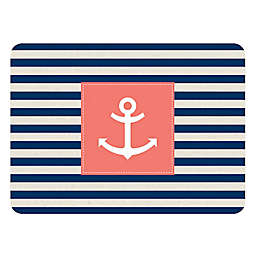 The Softer Side by Weather Guard™ Anchor Stripe Kitchen Mat