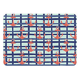 The Softer Side by Weather Guard™ Anchors Plaid Kitchen Mat