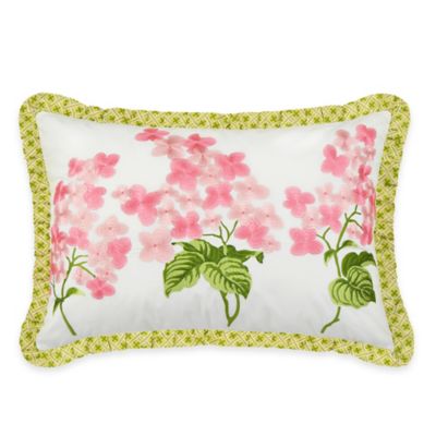 Waverly Emma S Garden Oblong Throw Pillow In Blossom Bed Bath