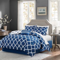 Madison Park Essentials Merritt 9-Piece Reversible Comforter Set