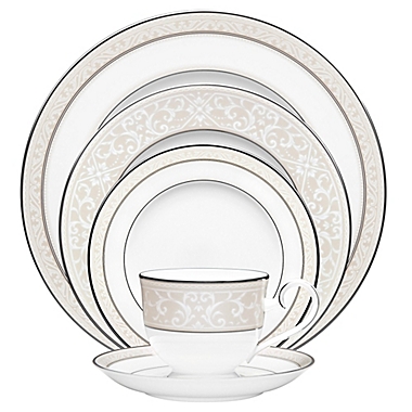 Noritake&reg; Montvale Platinum Dinnerware Collection. View a larger version of this product image.
