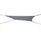 Alternate image 1 for Coolaroo&reg; Ready to Hang 11-Foot 10-Inches x 8-Foot Oblong Shade Sail in Steel