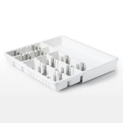 OXO Good Grips&reg; Expandable Utensil Organizer in White