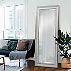 Alternate image 1 for 70-Inch x 30-Inch Rectangular Beveled Leaner Mirror in White