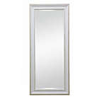 Alternate image 0 for 70-Inch x 30-Inch Rectangular Beveled Leaner Mirror in White