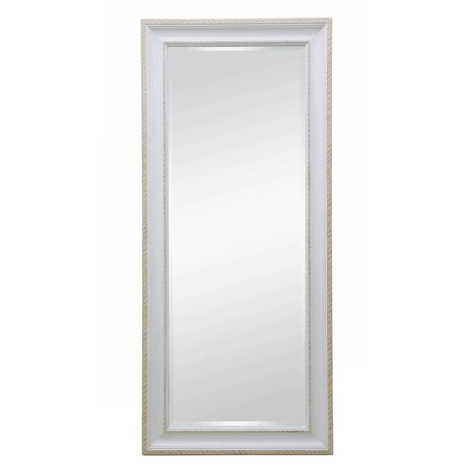 70-Inch x 30-Inch Rectangular Beveled Leaner Mirror in ...