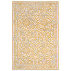 Alternate image 0 for Safavieh Evoke Collection Jade 5-Foot 1-Inch x 7-Foot 6-Inch Area Rug in Ivory/Gold