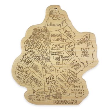 Totally Bamboo Brooklyn, New York Cutting/Serving Board. View a larger version of this product image.