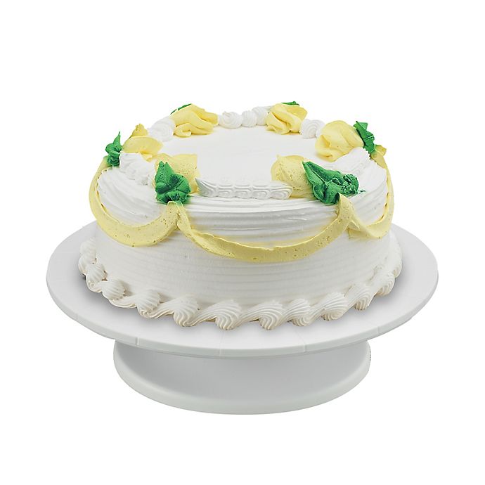Ateco  Plastic Revolving Cake  Stand  Bed  Bath  and Beyond  