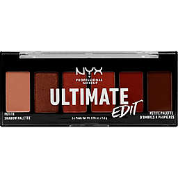 NYX Professional Makeup Ultimate Edit 0.04 oz. Petite Shadow Palette in Warm Neutrals