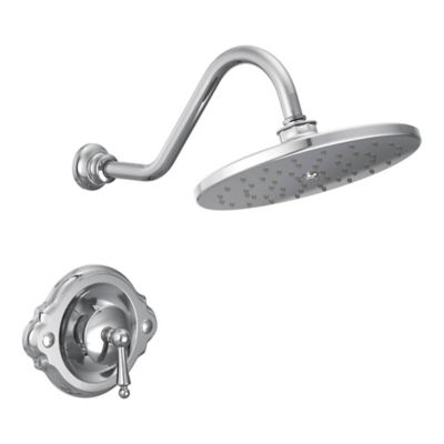 Moen Waterhill Posi Temp 1 Handle Wall Mount Shower Faucet Set Bed   80101546082657p