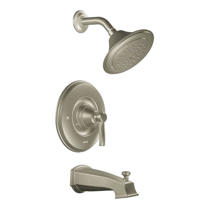 Moen Rothbury 1 Handle Wall Mount Shower And Tub Faucet Bed
