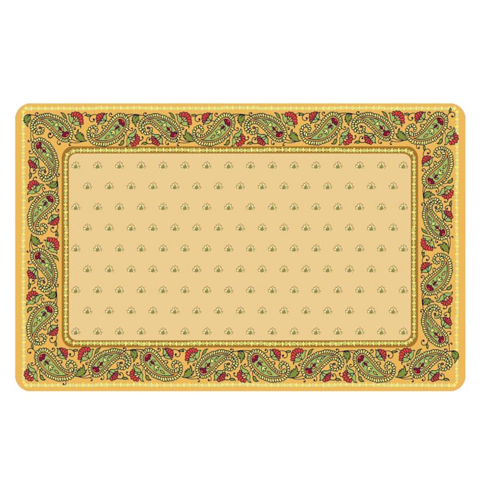 The Softer Side by Weather Guard™ Classic Paisley Kitchen Mat Bed