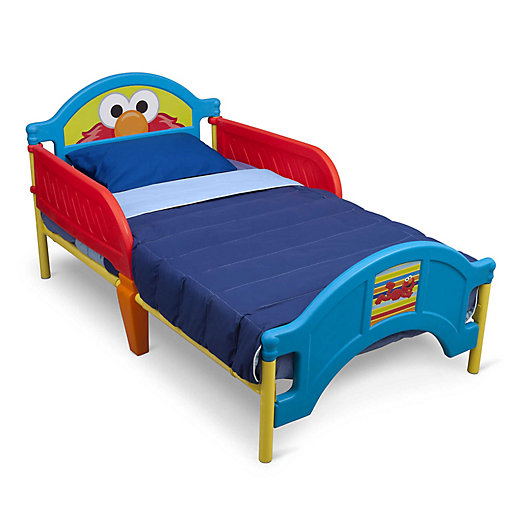 Alternate image 1 for Delta™ Sesame Street® Plastic Toddler Bed