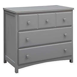 Delta Children 3-Drawer Dresser in Grey