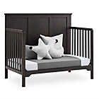 Alternate image 3 for Delta Children Sweet Beginnings Sage Flat Top 6-in-1 Convertible Crib in Stone Grey