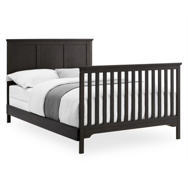 Delta Children Sweet Beginnings Sage Flat Top 6-in-1 Convertible Crib in Stone Grey. View a larger version of this product image.