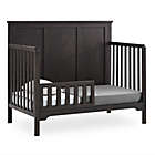 Alternate image 8 for Delta Children Sweet Beginnings Sage Flat Top 6-in-1 Convertible Crib in Stone Grey