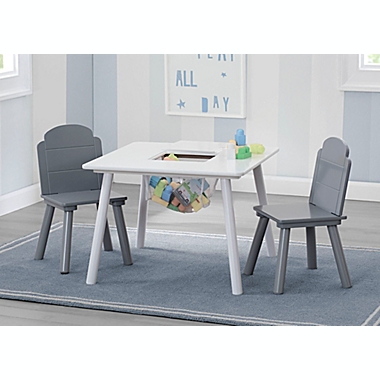 Delta Children Finn 3-Piece Table and Chair Set with Storage. View a larger version of this product image.