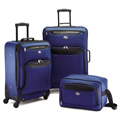 american tourister lightweight luggage set