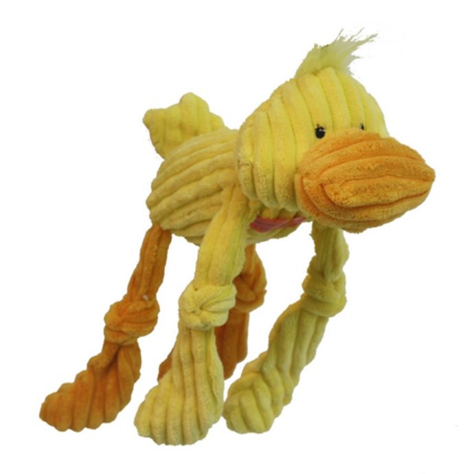 fluffy duck dog toy