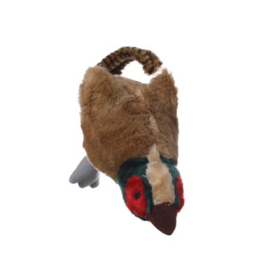 stuffed pheasant dog toy