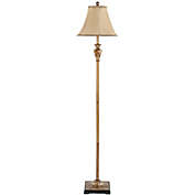 Safavieh Paola Floor Lamp in Gold with Shantung Shade