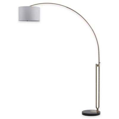 arc black table lamp