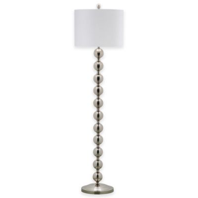 Stacked Ball Table Lamp Bed Bath Beyond, Clear Glass Stacked Ball Floor Lamp