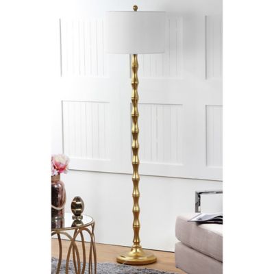 gold tone floor lamps