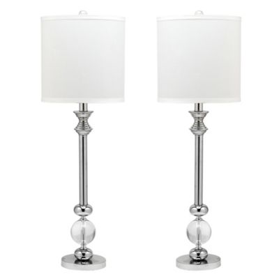 black candlestick table lamps