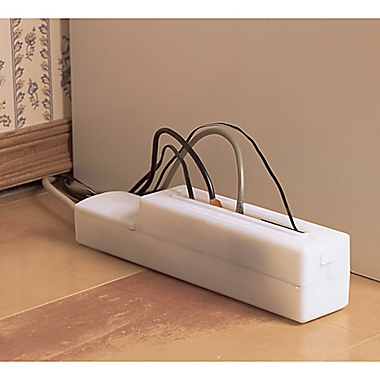 Mommys Helper Power Strip Safety Cover 1-Pack White Mommys Helper Power Strip Safety Cover 1-Pack White