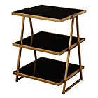 Alternate image 0 for Uttermost Garrity Accent Table in Black Glass