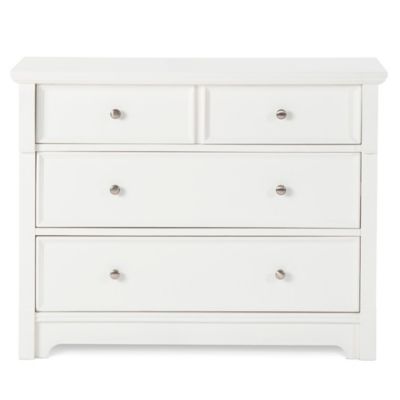 white childs dresser