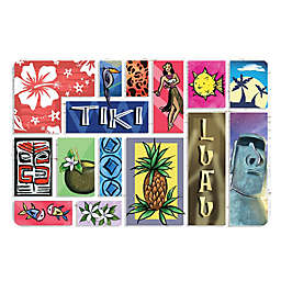The Softer Side by Weather Guard™ Polynesian Tiki Bar Kitchen Mat