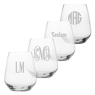 Susquehanna Glass Stemless Wine Glasses (Set of 4). View a larger version of this product image.